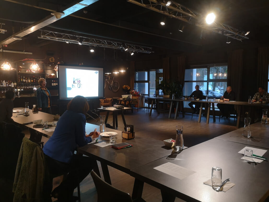 Presentatie tijdens een Business Open-bijeenkomst