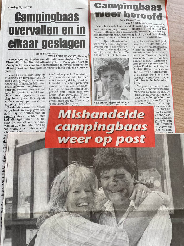 Drama rond mishandelde campingbaas krijgt positieve wending