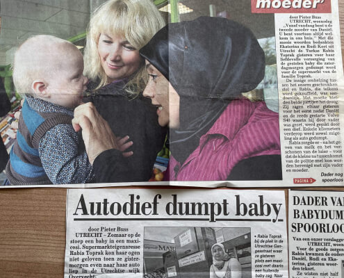 Follow-up gestolen baby