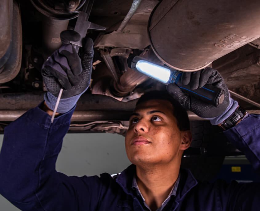 Het dieselvoertuig wordt daadwerkelijk omgebouwd