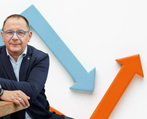 Portret Sipke Meindertsma. Bouwprofs, bouwselect